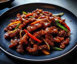 Chilly Beef Dry